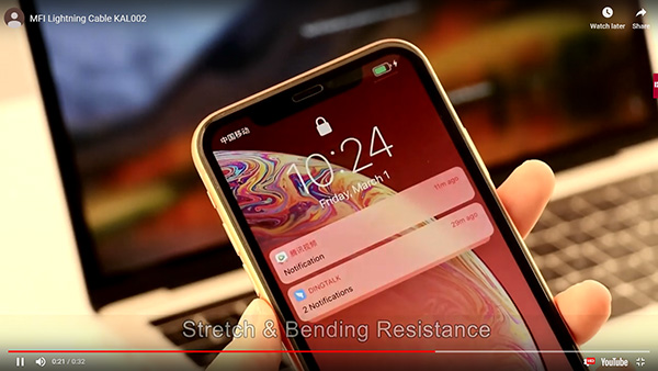 MFI Lightning Kabel Kal 002
