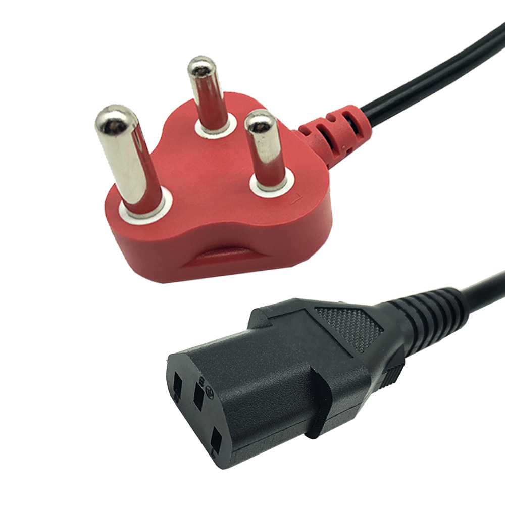 South Africa 3 Pin Power Cord 16A 250V Electric Extension Cable 3 Pin Electrical Plug With IEC C13for Medical Equipments - 翻译中...